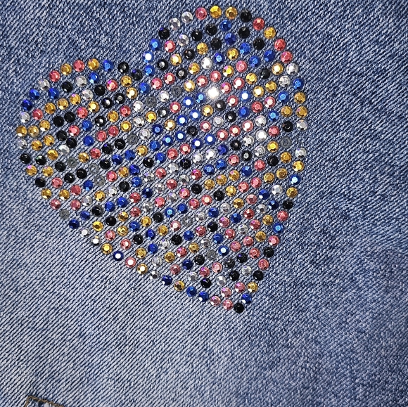 Vintage Hollywood studio bedazzled jeans - Picture 7 of 9